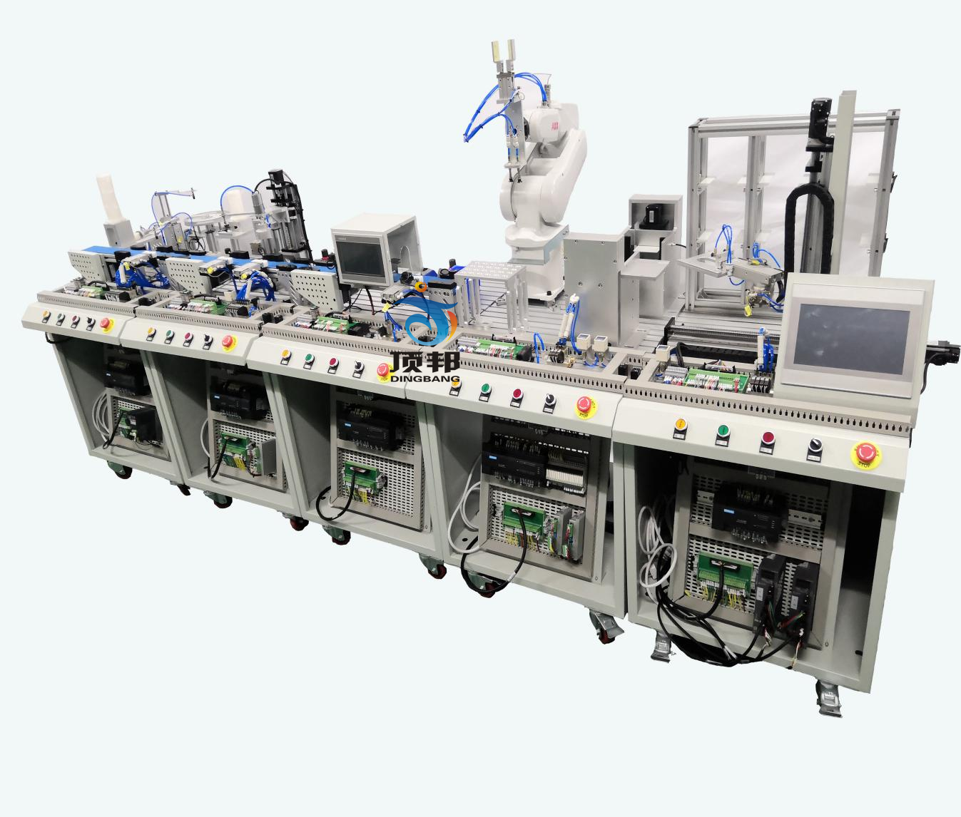 工业机器人罐装生产流水线实训系统
